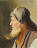 Fischerei mit Rohr und Südwest - Michael Ancher — Ansicht des Kunstwerks