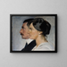 König Christian X und Königin Alexandrine von Dänemark - Michael Ancher — gerahmtes Bild an der Wand