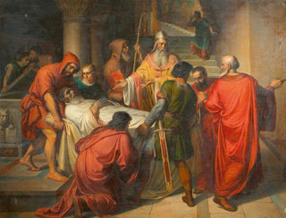 Übergabe des Körpers des heiligen Markus in Alexandria an die Venezianer - Michael Kovács — Ansicht des Kunstwerks