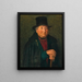 Ein Bauer aus Niederösterreich - Michael Neder — gerahmtes Bild an der Wand