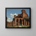 Die Basilika des Konstantin in Rom - Michael Neher — gerahmtes Bild an der Wand