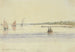 Chester Wharf, 20 Meilen stromabwärts von Philadelphia am Delaware, 27. Juli 1846 - Michael Seymour — Ansicht des Kunstwerks