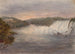 Clifton House Niagara Montag, 22. Juli 1846, von oben auf die Table Rock - Michael Seymour — Ansicht des Kunstwerks