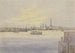 Seit dem Dampfschiff Cambria, das Boston verlässt, Bunker Hill Denkmal - Michael Seymour — Ansicht des Kunstwerks
