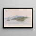Stony Point bei Gibraltar am Hudson River, Vereinigte Staaten, 24. Juli 1846 - Michael Seymour — gerahmtes Bild an der Wand
