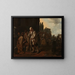 Nourrir les affamés - Michael Sweerts — gerahmtes Bild an der Wand