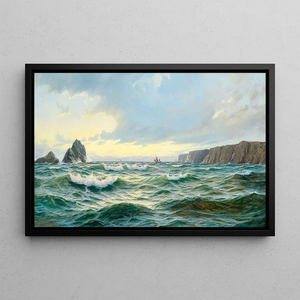 Michael Zeno Diemer - A rocky coastal landscape at early morning.webp