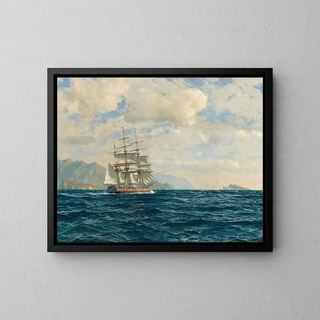 Michael Zeno Diemer - ThreeMaster in the Strait of Messina.webp
