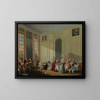 MichelBarthlmy Ollivier - Mozart Giving A Concert In The salon Des QuatreGlaces Au Palais Dutemple In The Court Of The Prince De Conti.webp