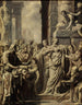 Saint Paul und heilige Barnabas, die die göttlichen Ehren an Lystre verweigern - Michel Corneille L'aîné — Ansicht des Kunstwerks