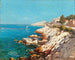 Eine mediterrane Küste - Michel Vilalta — Ansicht des Kunstwerks