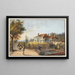 Renens-sur-Roche - Michel Vincent Brandoin — gerahmtes Bild an der Wand