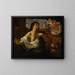 Daniel in der Löwengrube - Michelangelo Ricciolini — gerahmtes Bild an der Wand