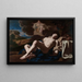 Der Traum Jakobs - Michele Desubleo — gerahmtes Bild an der Wand