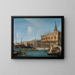 Palais des Doges à Venise - Michele Marieschi — gerahmtes Bild an der Wand