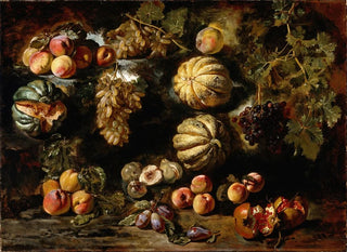 Michele Pace del Campidoglio - Still Life with Melons Peaches Figs and Grapes.webp