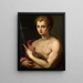 Saint Jean-Baptiste - Michele Tosini — gerahmtes Bild an der Wand