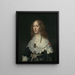 Portrait d'Aegje Hasselaer - Michiel Jansz. van Mierevelt — gerahmtes Bild an der Wand
