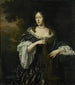 Portrait von Maria Schaep, Ehefrau von Hendrick Bicker - Michiel van Musscher — Ansicht des Kunstwerks
