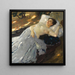 Mittsommer - Leo Putz — gerahmtes Bild an der Wand