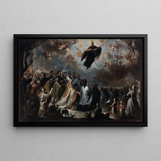 Miguel Jacinto Menndez - St Augustine Appears And Puts An End To The Plague Of The Locusts.webp
