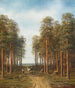 Weg durch den Kiefernwald - Mikhail Konstantinovich Klodt — Ansicht des Kunstwerks