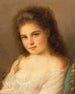 Junge Frau - Mikhail Vasilievich Bryansky — Ansicht des Kunstwerks