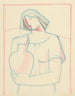 Mädchen mit einem Krug - Mikuláš Galanda — Ansicht des Kunstwerks