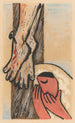 Unter dem Kreuz - Mikuláš Galanda — Ansicht des Kunstwerks