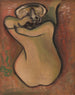 Frau beim Waschen - Mikuláš Galanda — Ansicht des Kunstwerks