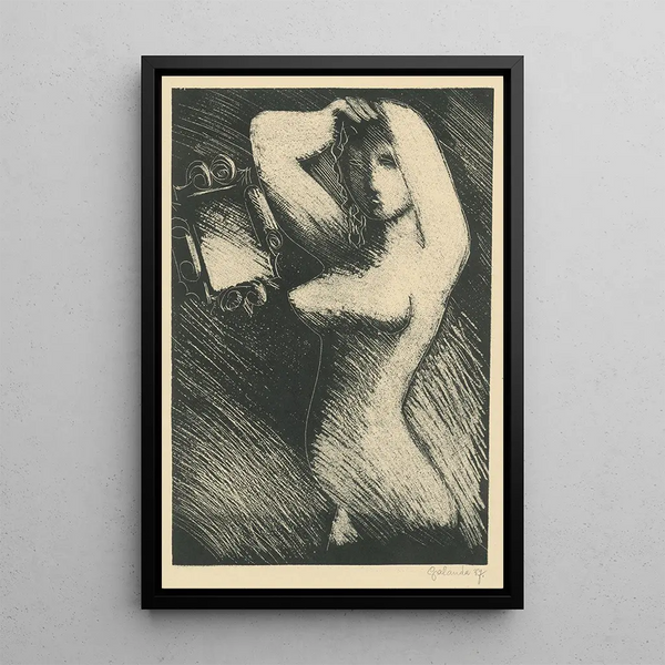Mikul Galanda - Woman in front of a mirror.webp