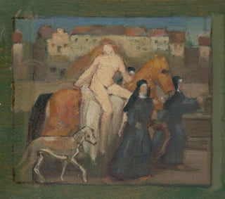Lady Godiva - Milan Thomka Mitrovský — Ansicht des Kunstwerks