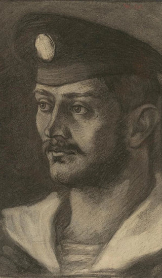 Milan Thomka Mitrovsk - Portrait Head Study of a Sailor.webp