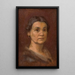 Portrait von Mme Robrov - Milan Thomka Mitrovský — gerahmtes Bild an der Wand