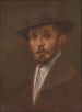 Selbstporträt - Milan Thomka Mitrovský — Ansicht des Kunstwerks
