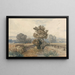 Szene in Elmham, Norfolk - Miles Edmund Cotman — gerahmtes Bild an der Wand
