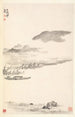 Flusslandschaft - Min Zhen — Ansicht des Kunstwerks