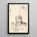 Su Wu der Hirte - Min Zhen — gerahmtes Bild an der Wand