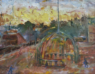 Sonnenaufgang in Södertälje - Mina Carlson-Bredberg — Ansicht des Kunstwerks