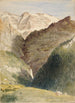 Gletscher und Wasserfälle - Miner Kilbourne Kellogg — Ansicht des Kunstwerks