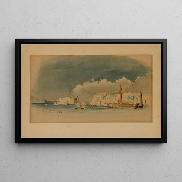 Miner Kilbourne Kellogg - Naples From The Moli.webp