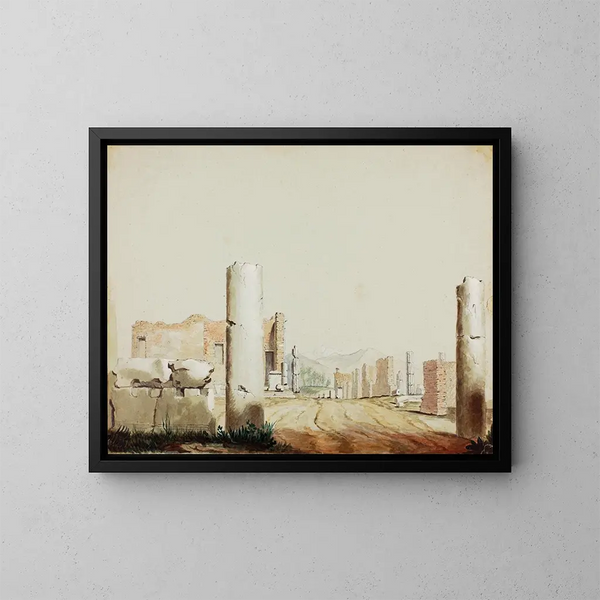 Pompeji, Italien - Miner Kilbourne Kellogg — gerahmtes Bild an der Wand