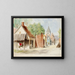 Rue du Puits-Sale, Saint-Valery - Miner Kilbourne Kellogg — gerahmtes Bild an der Wand