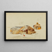 Tentes des Ourouks - Miner Kilbourne Kellogg — gerahmtes Bild an der Wand