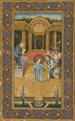 Jesus bei den Ärzten im Tempel - Mir Kalan Khan — Ansicht des Kunstwerks