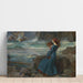 Reproduktion des Gemäldes Miranda - La Tempête - John William Waterhouse