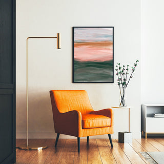Abstrakte Tabelle – Nebliger Horizont