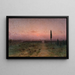 Landschaft - Modest Urgell — gerahmtes Bild an der Wand