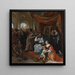 Moses und die Krone des Pharao - Jan Steen — gerahmtes Bild an der Wand