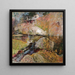Mein Sommerstudio - John Henry Twachtman — gerahmtes Bild an der Wand
